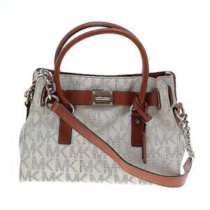 Ivory Michael Kors Satchel